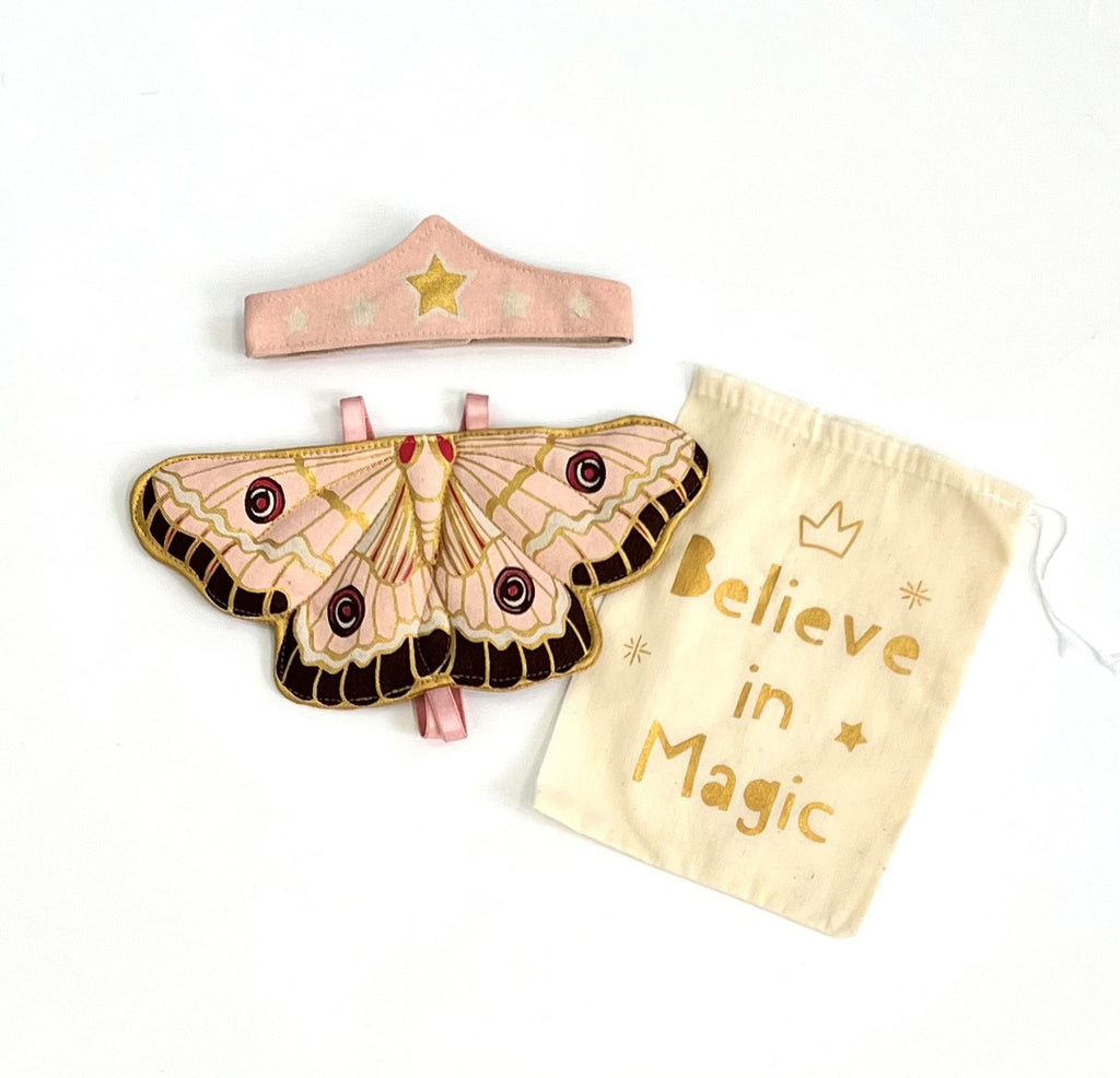 NEW Doll Matching Butterfly Wings & Tiara