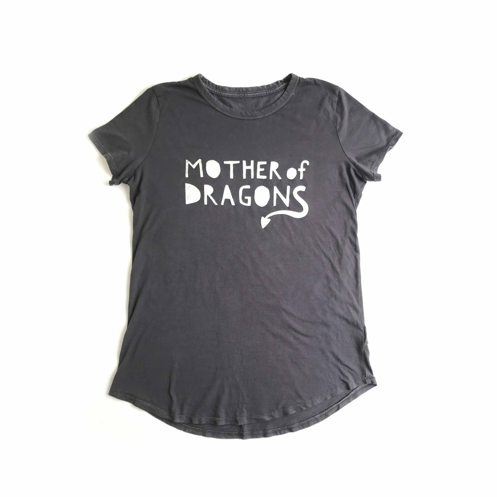 Mother of dragons T-Shirt, screen printed, by Lovelane designs