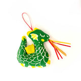 Green Dragon Holiday Ornament